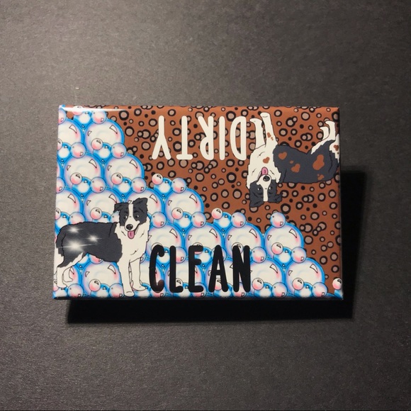 Border Collie Dishwasher Magnet Dog Decor Gifts - Picture 3 of 7